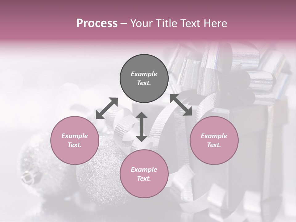 Santa Snow Box PowerPoint Template