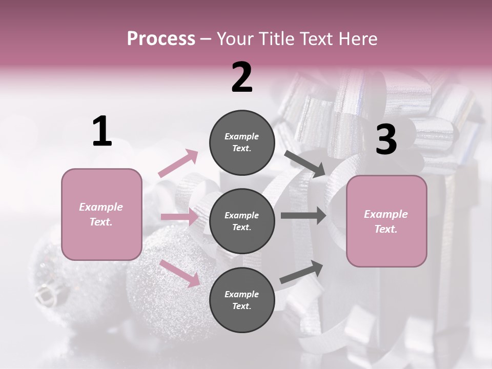 Santa Snow Box PowerPoint Template