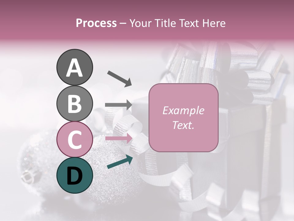 Santa Snow Box PowerPoint Template