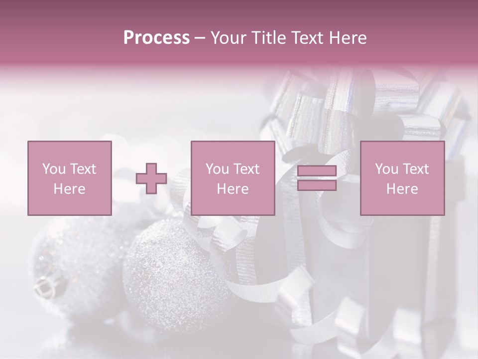Santa Snow Box PowerPoint Template