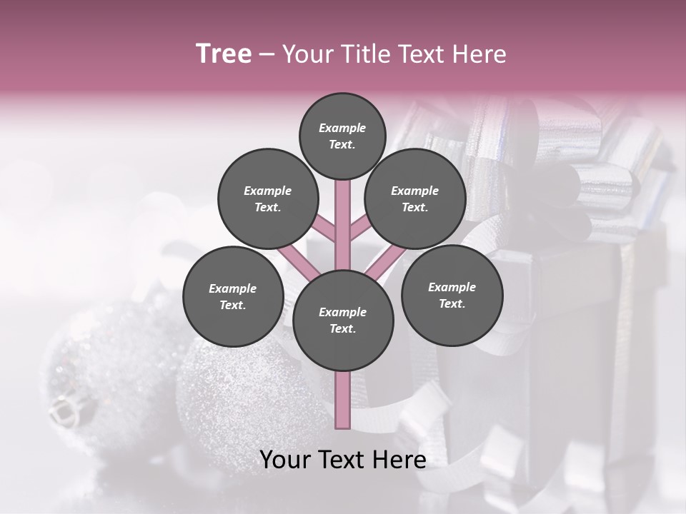 Santa Snow Box PowerPoint Template