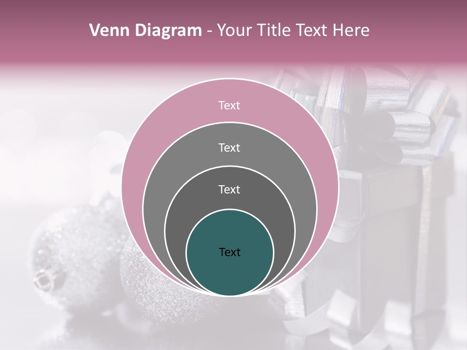 Santa Snow Box PowerPoint Template