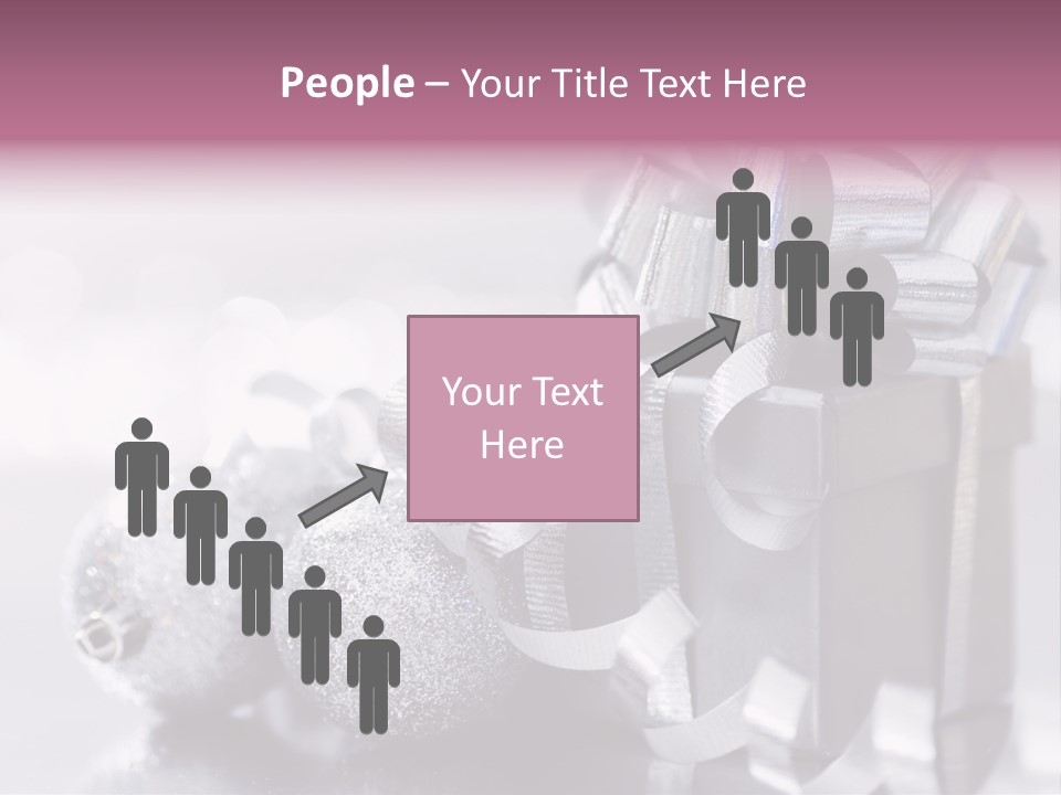 Santa Snow Box PowerPoint Template