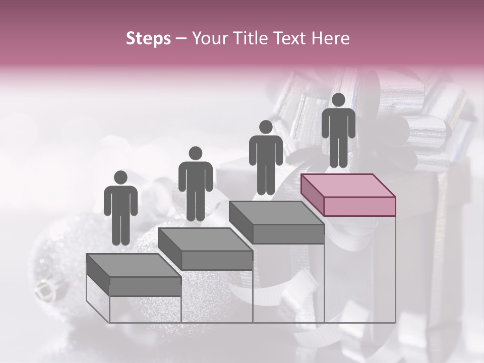 Santa Snow Box PowerPoint Template