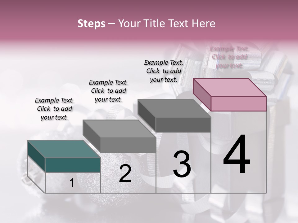 Santa Snow Box PowerPoint Template