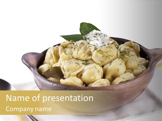 Gourmet Russian Siberian PowerPoint Template