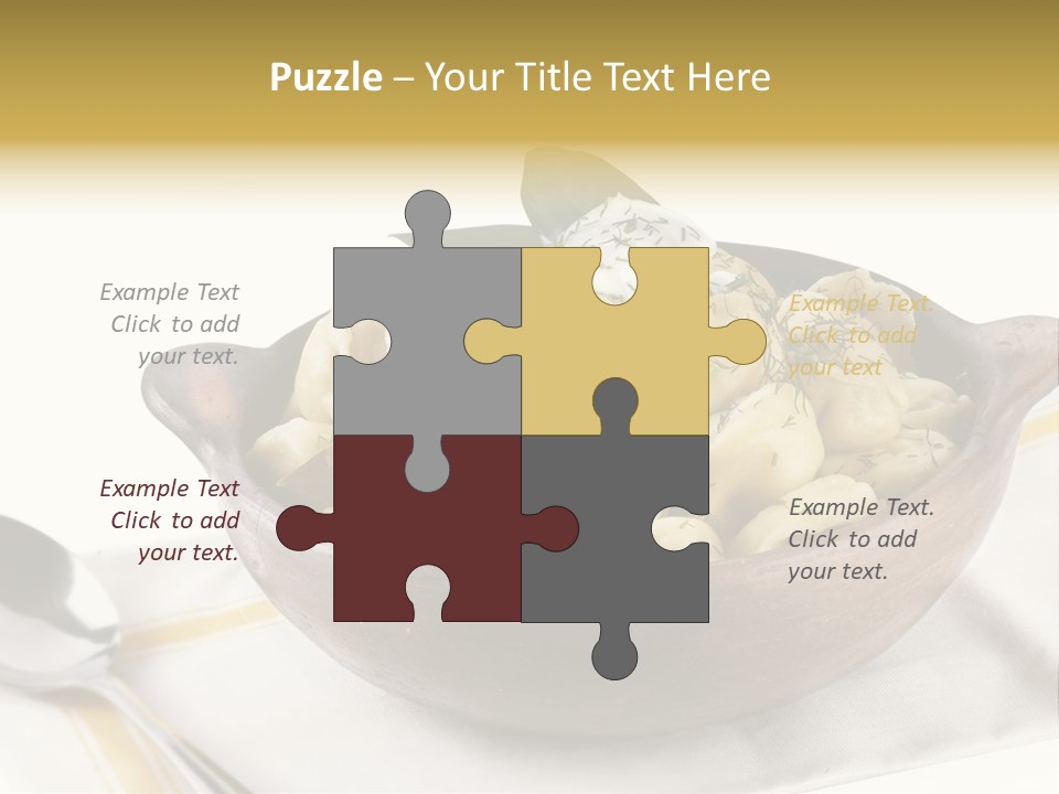 Gourmet Russian Siberian PowerPoint Template