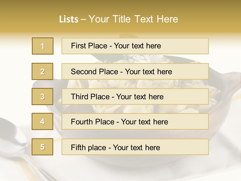 Gourmet Russian Siberian PowerPoint Template
