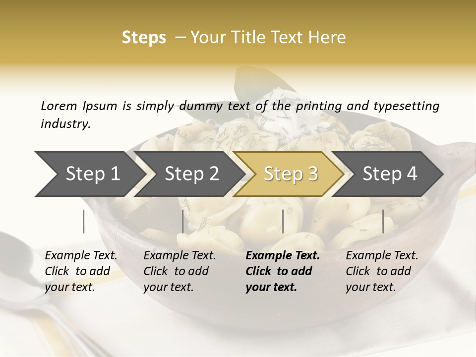 Gourmet Russian Siberian PowerPoint Template