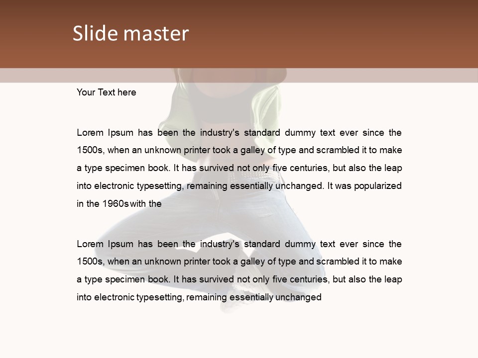 Moving One Beautiful PowerPoint Template