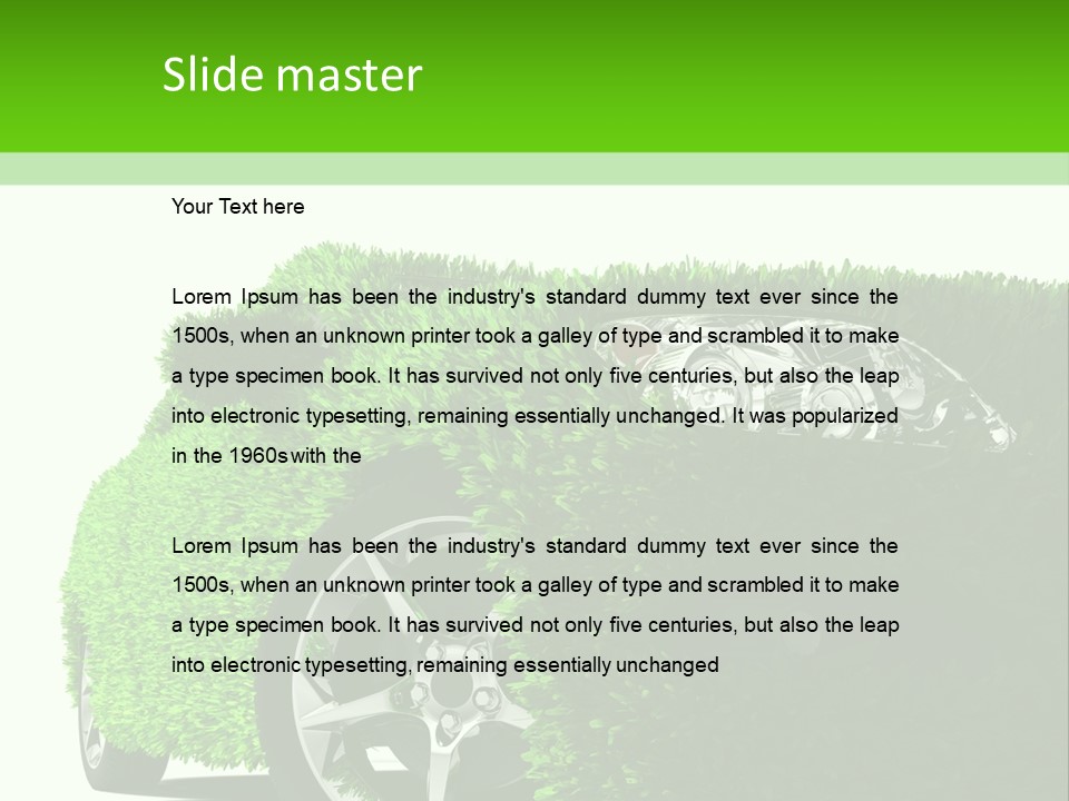 Reflection Hybrid Nature PowerPoint Template