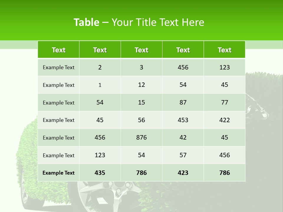 Reflection Hybrid Nature PowerPoint Template