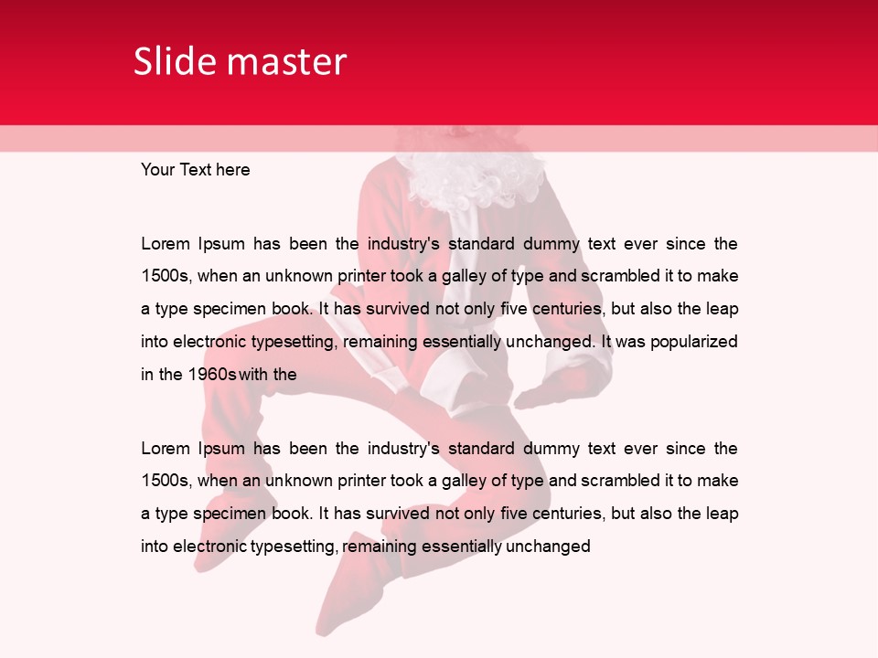 Father Hip Hop Happy PowerPoint Template