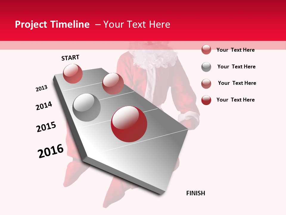 Father Hip Hop Happy PowerPoint Template