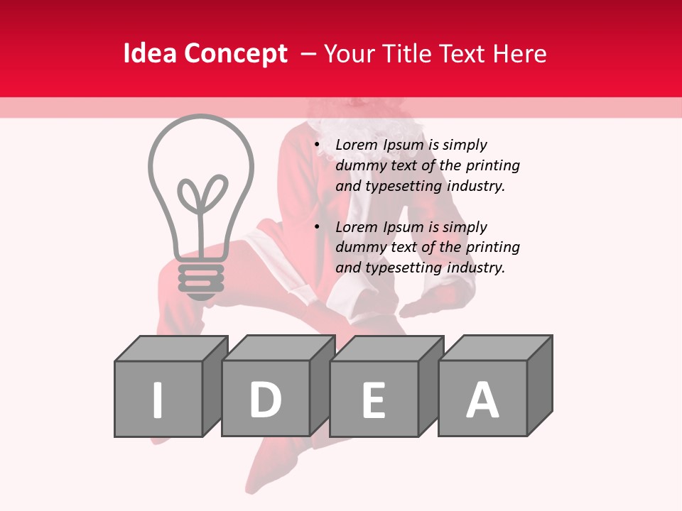 Father Hip Hop Happy PowerPoint Template