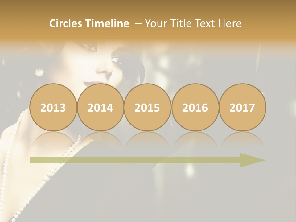 Room Feather Black PowerPoint Template