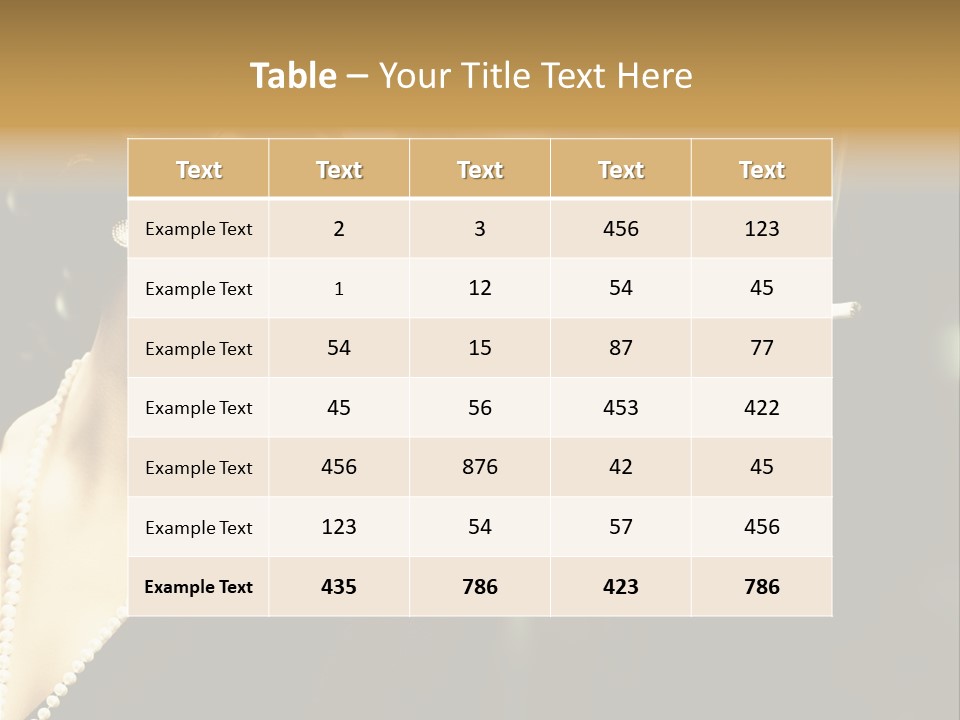 Room Feather Black PowerPoint Template