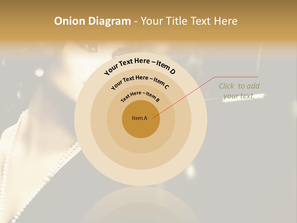 Room Feather Black PowerPoint Template