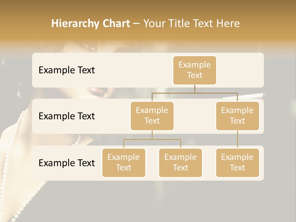 Room Feather Black PowerPoint Template