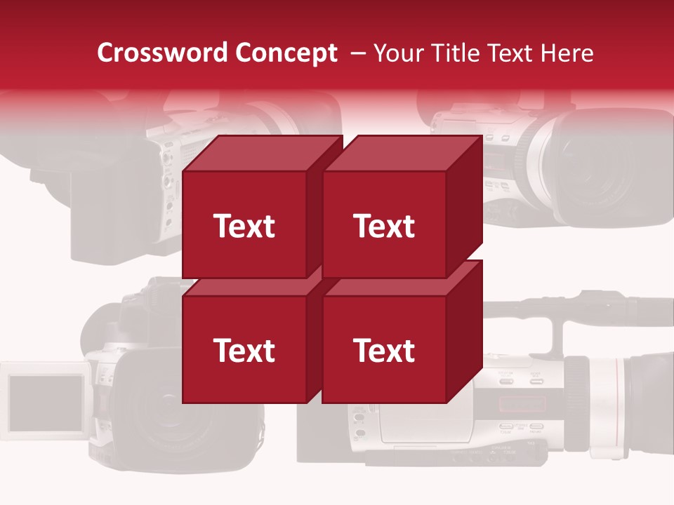 Action Video Isolated PowerPoint Template