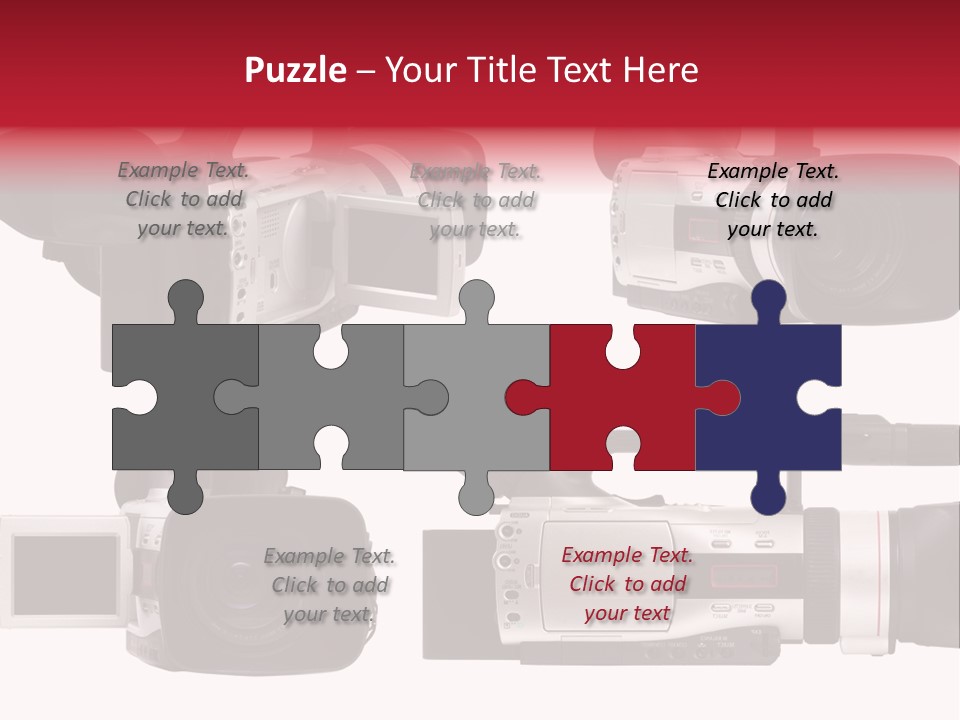 Action Video Isolated PowerPoint Template