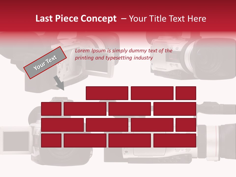 Action Video Isolated PowerPoint Template