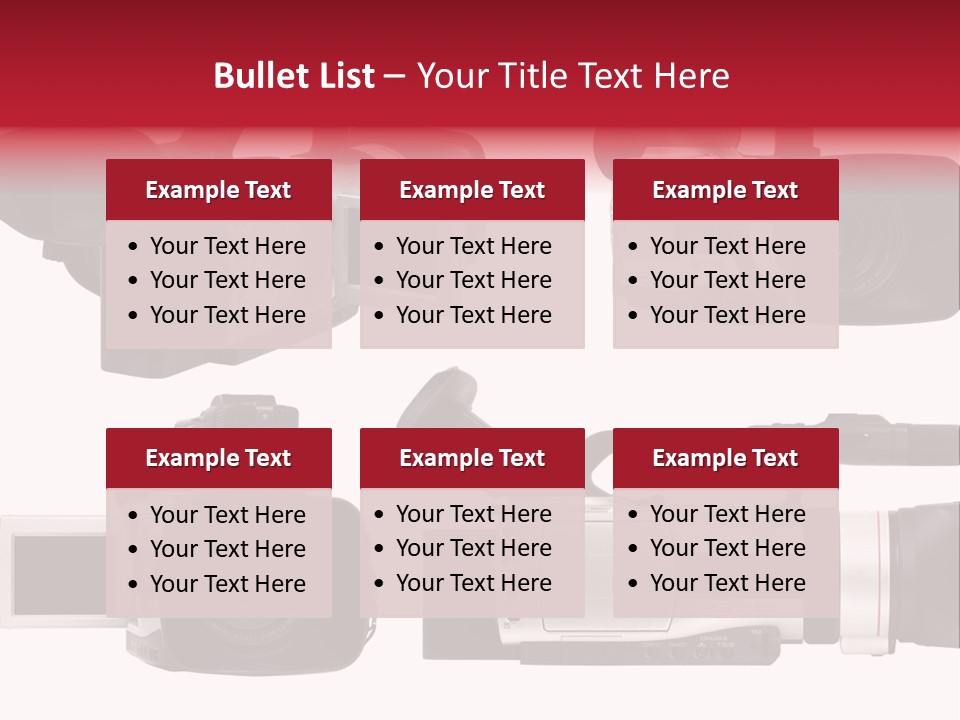 Action Video Isolated PowerPoint Template