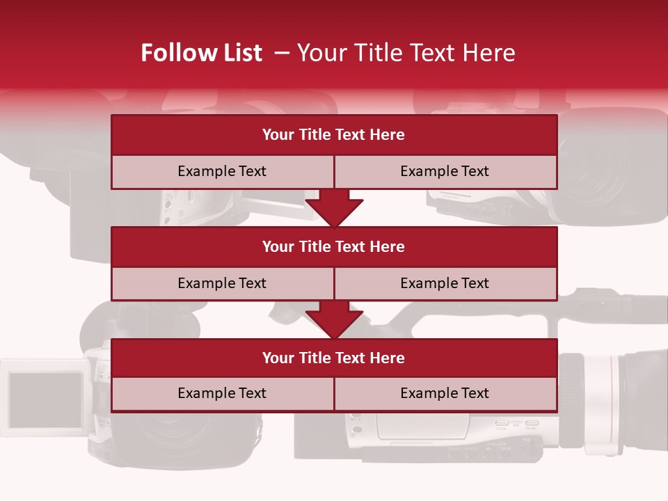 Action Video Isolated PowerPoint Template