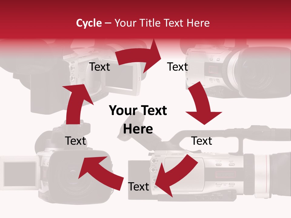 Action Video Isolated PowerPoint Template