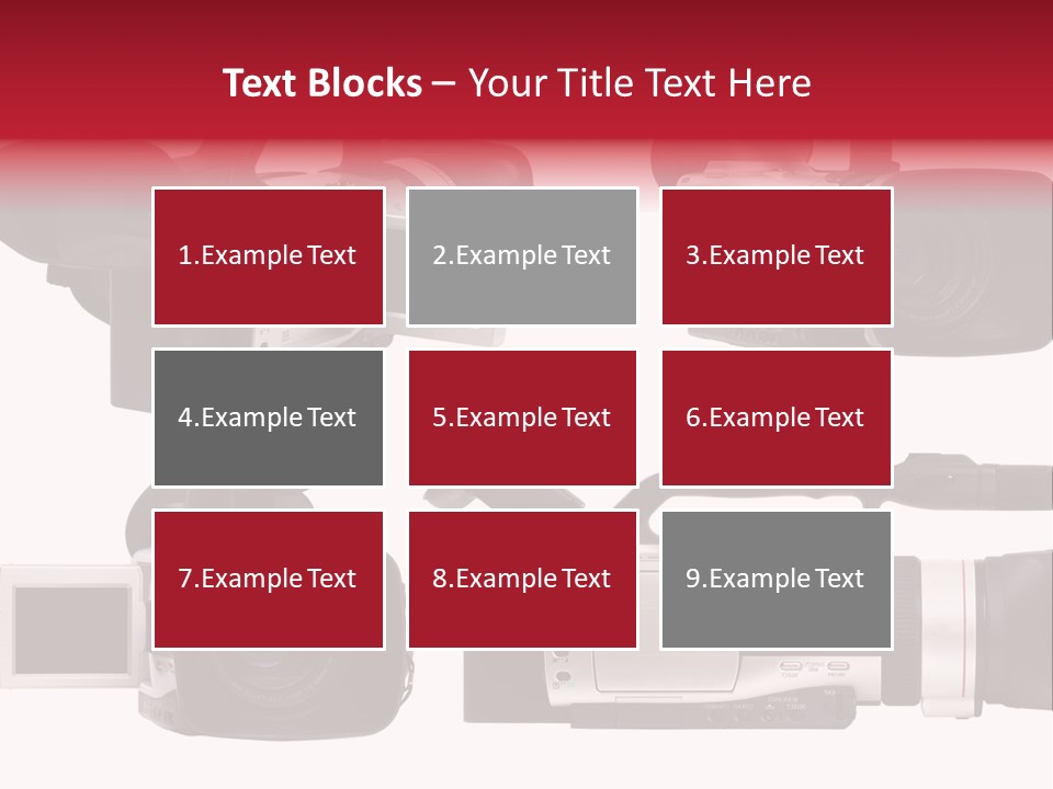 Action Video Isolated PowerPoint Template
