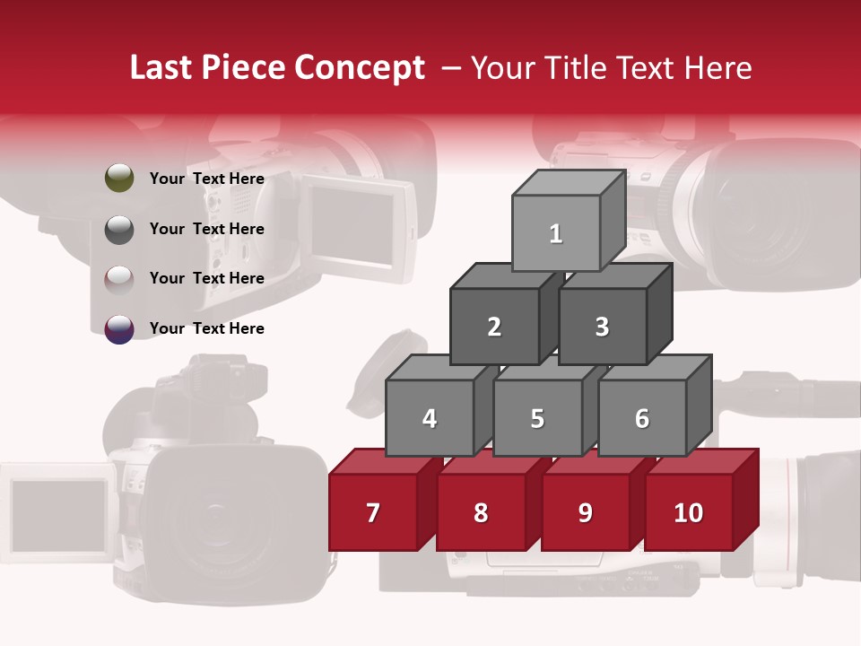 Action Video Isolated PowerPoint Template
