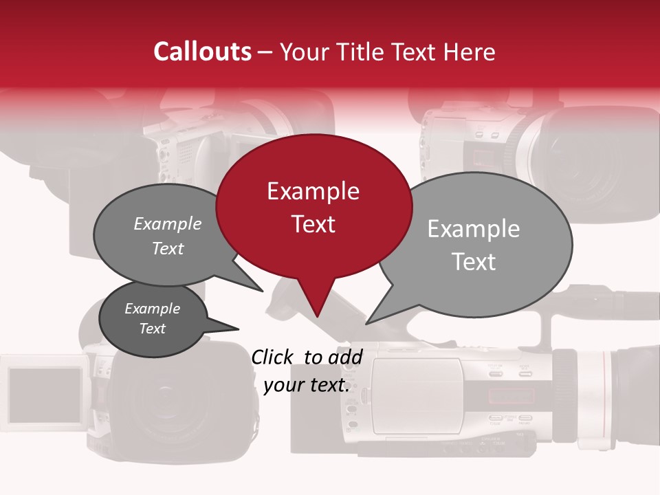Action Video Isolated PowerPoint Template