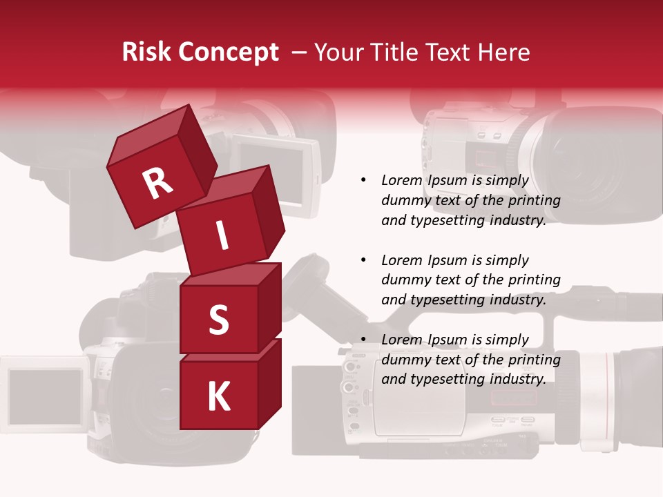 Action Video Isolated PowerPoint Template