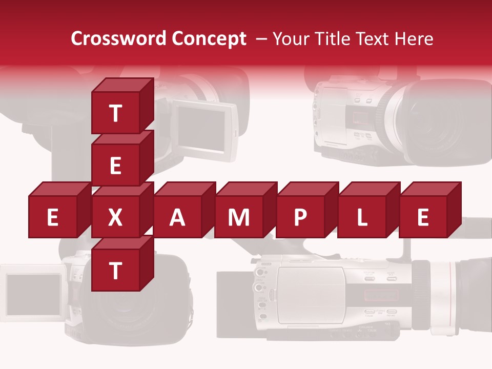 Action Video Isolated PowerPoint Template