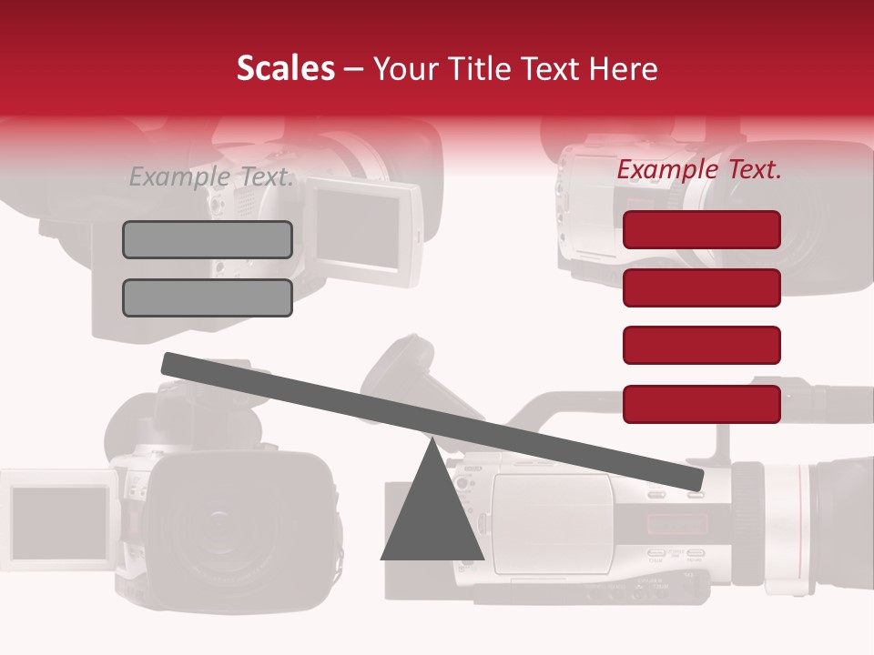 Action Video Isolated PowerPoint Template