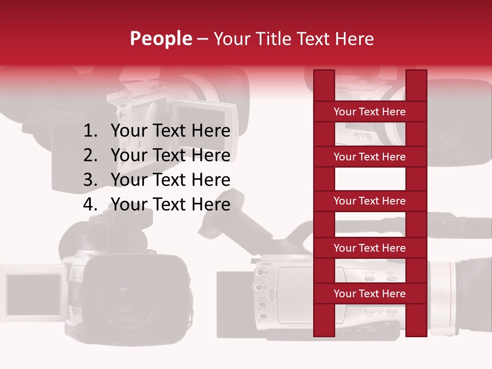 Action Video Isolated PowerPoint Template