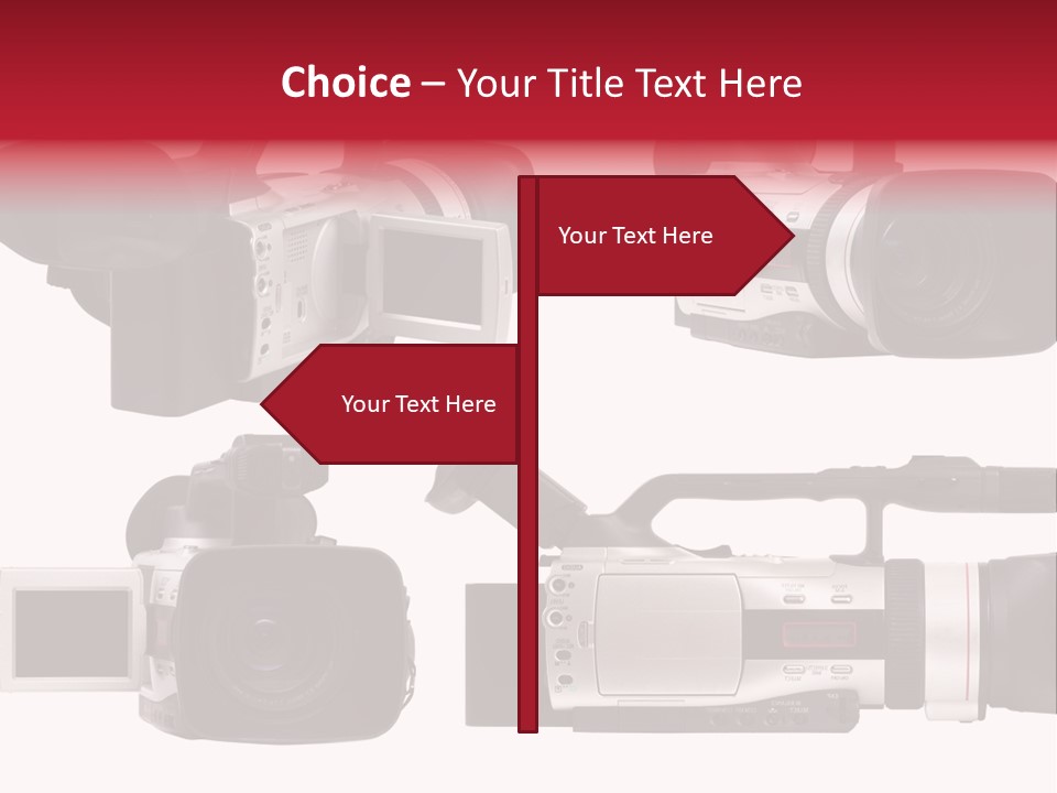 Action Video Isolated PowerPoint Template