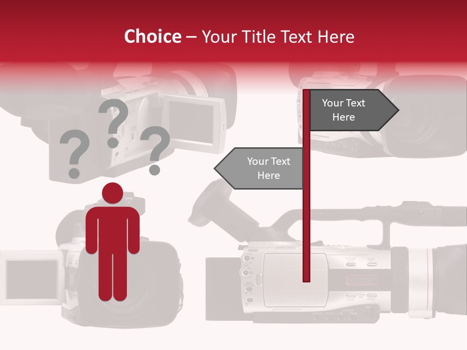 Action Video Isolated PowerPoint Template