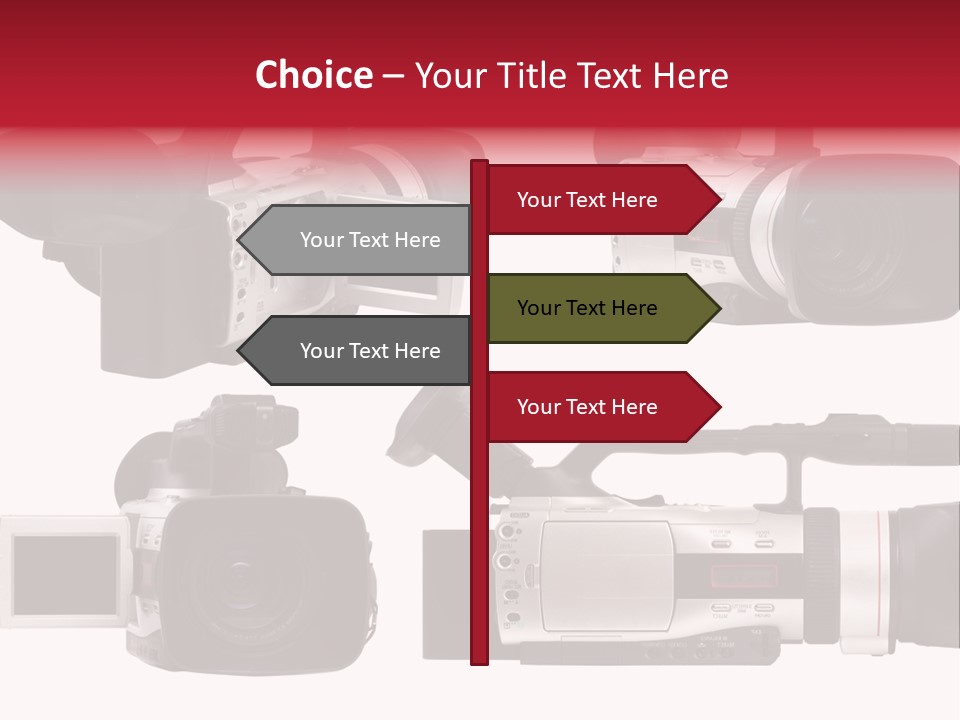 Action Video Isolated PowerPoint Template