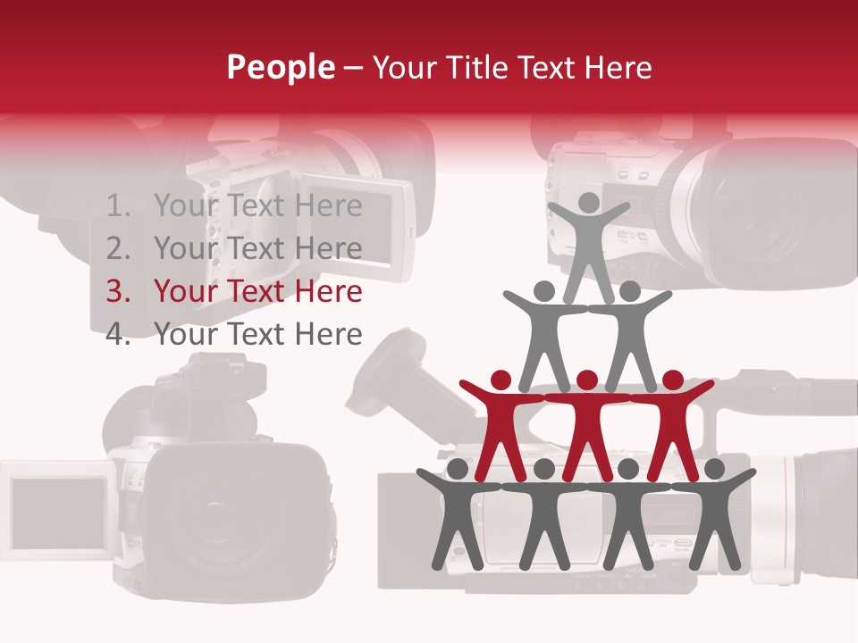 Action Video Isolated PowerPoint Template