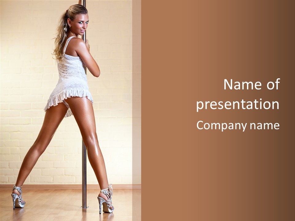 Sexy Human Sensuality PowerPoint Template