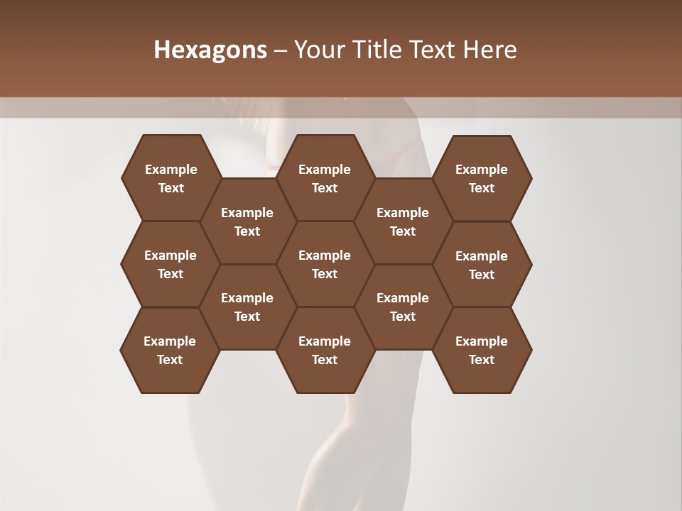 Cute Breasts Seduction PowerPoint Template