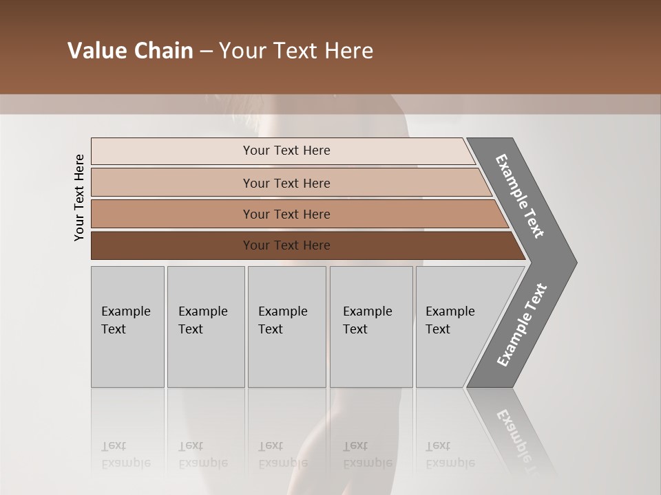 Cute Breasts Seduction PowerPoint Template