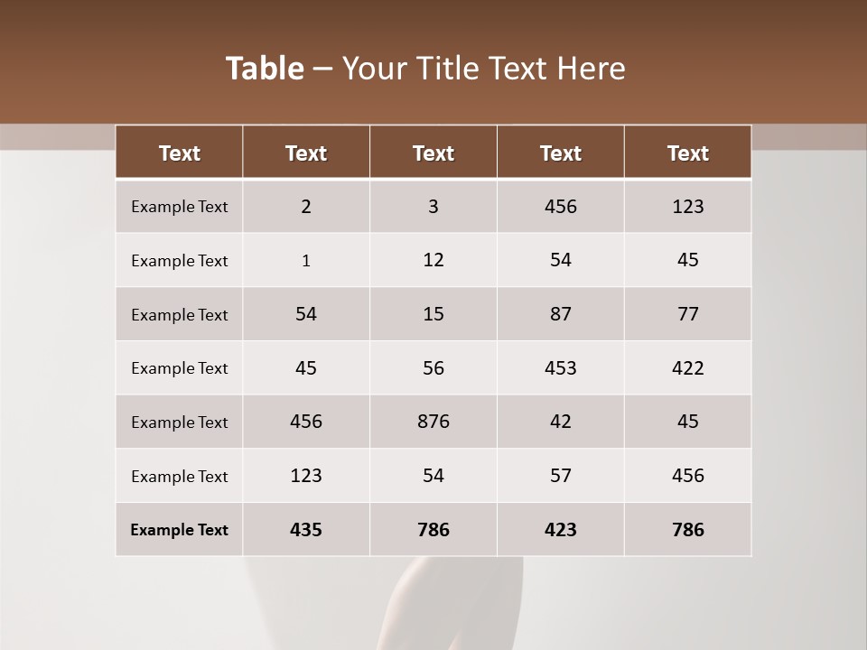 Cute Breasts Seduction PowerPoint Template