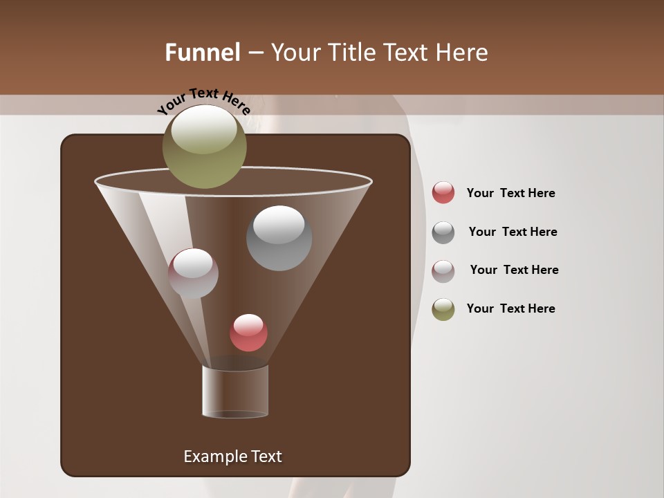 Cute Breasts Seduction PowerPoint Template