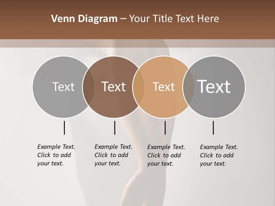 Cute Breasts Seduction PowerPoint Template