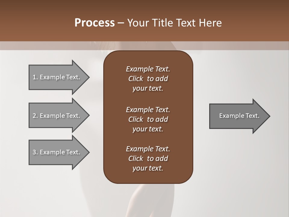 Cute Breasts Seduction PowerPoint Template