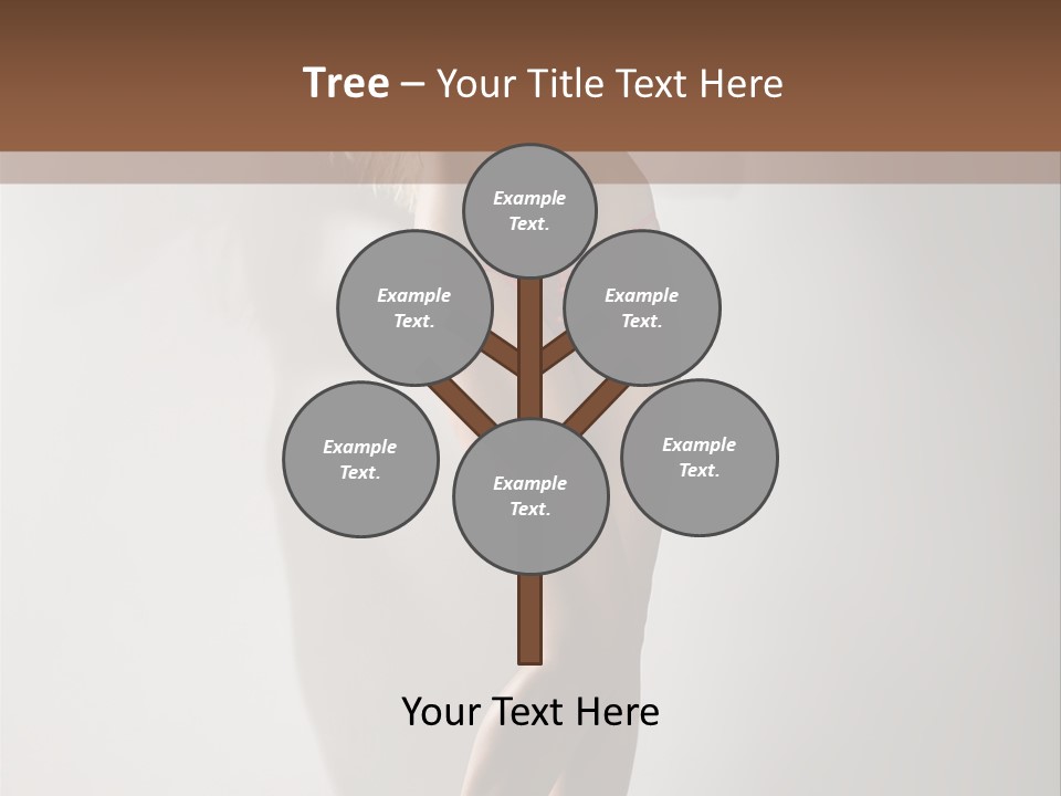 Cute Breasts Seduction PowerPoint Template