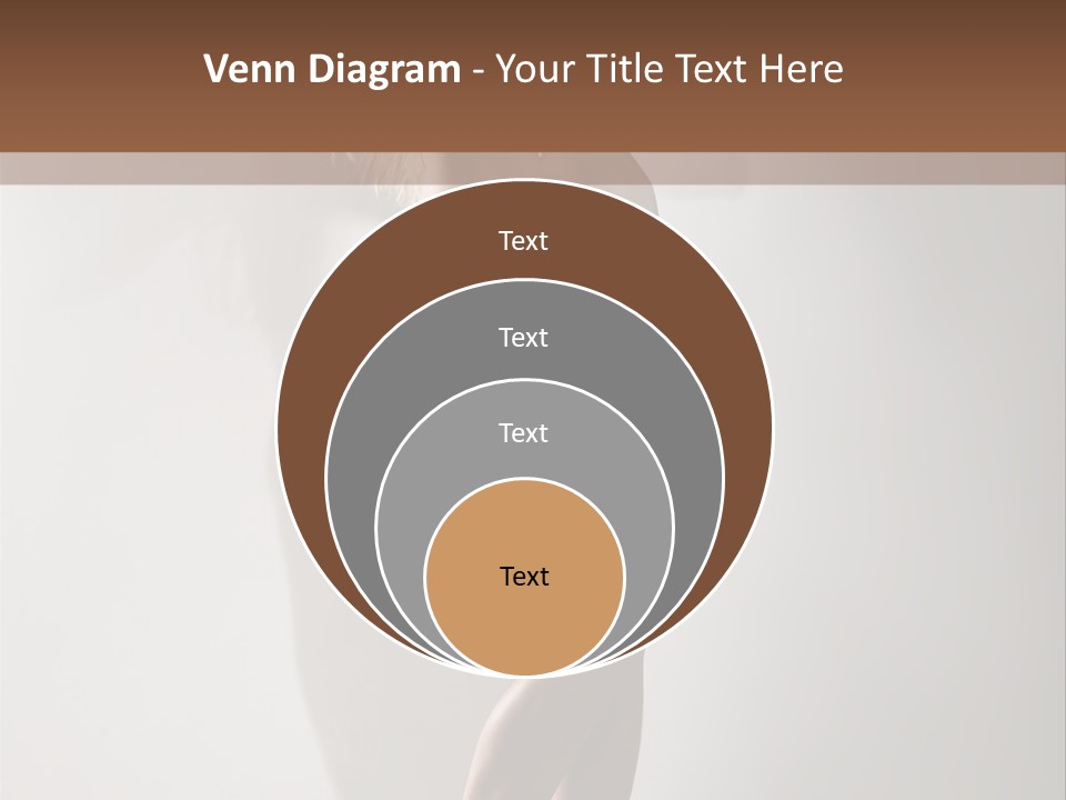 Cute Breasts Seduction PowerPoint Template