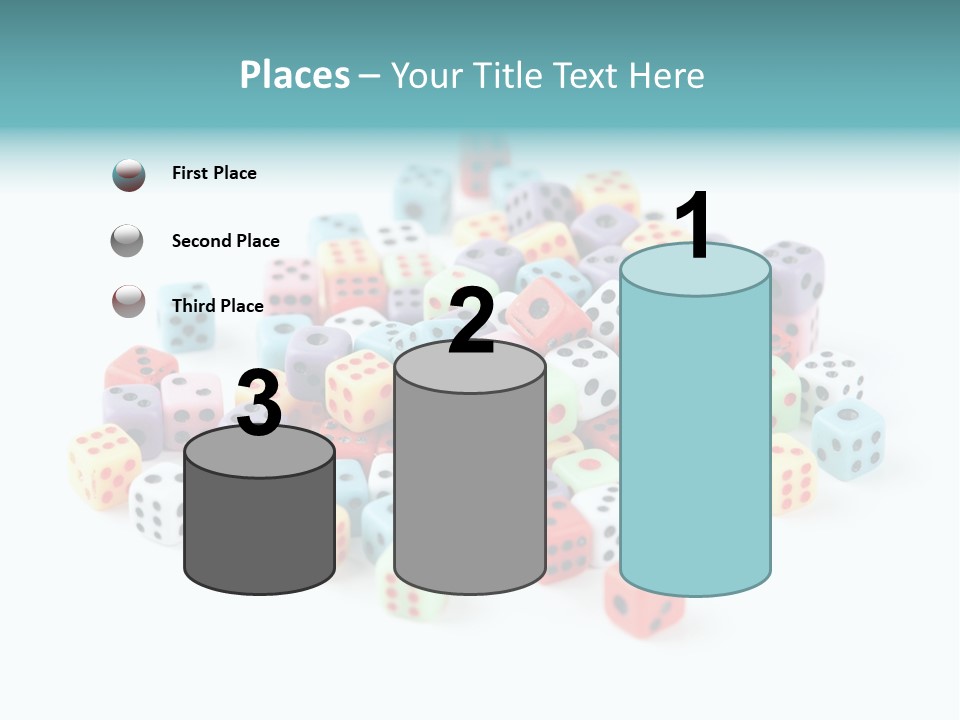 Betting Chip Rolling PowerPoint Template